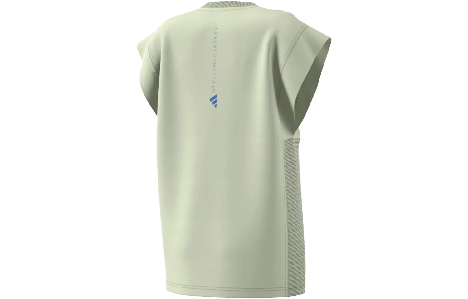 Топ с логотипом Stella McCartney Adidas, Mystic Yellow Green — фото 4