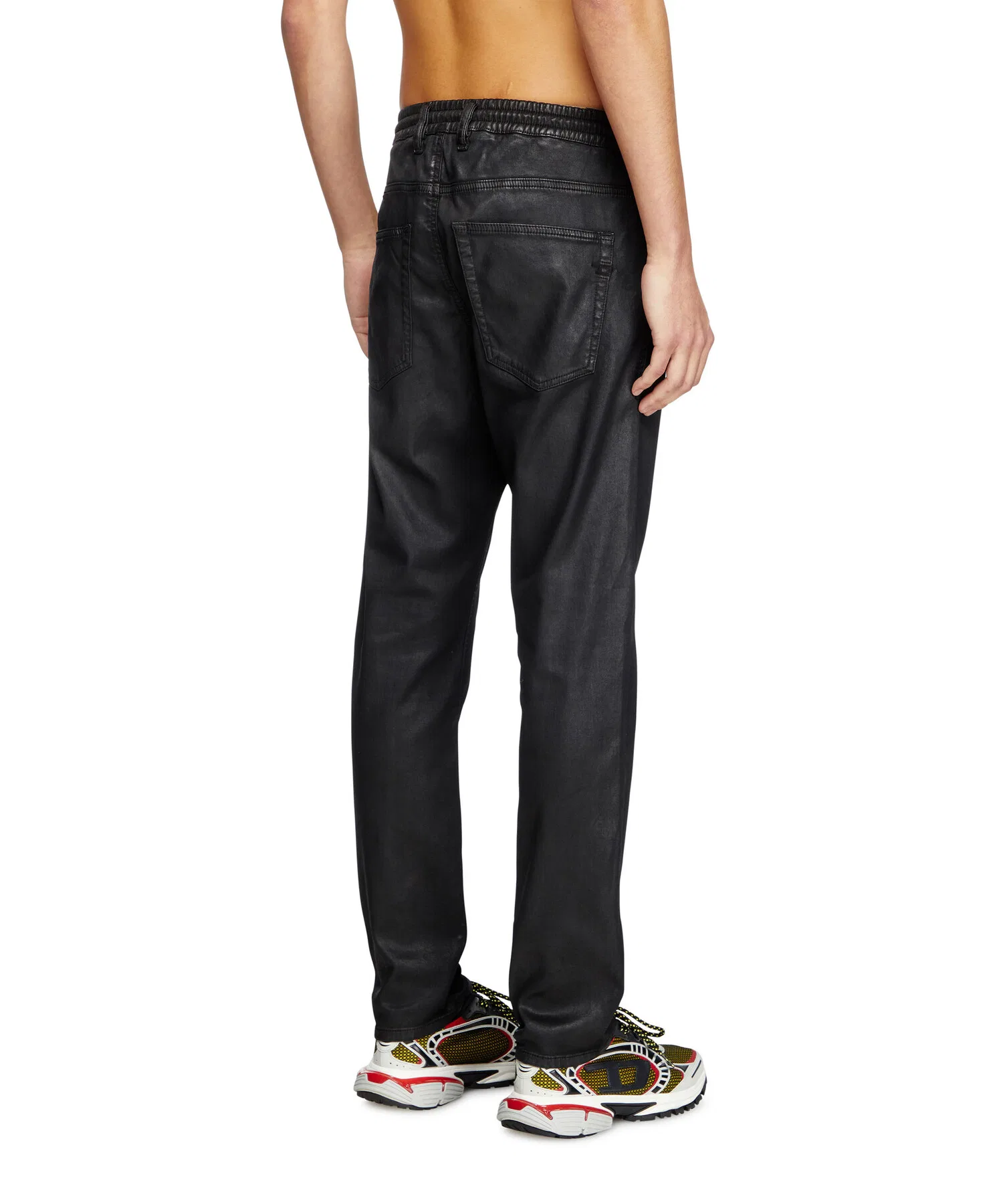 Мужские джинсы Jogger черные джинсовые 2032 D-KROOLEY-B JOGG — фото 3