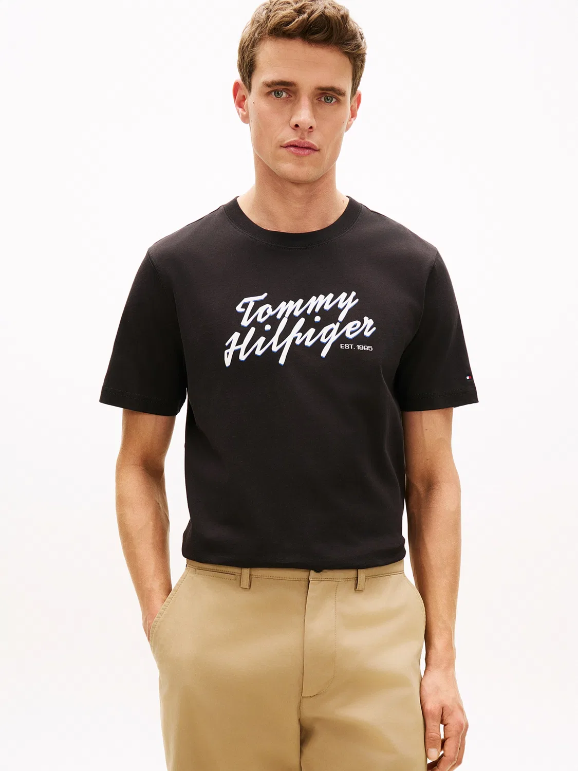Футболка 'SUMMER' Tommy Hilfiger, Black — фото 2