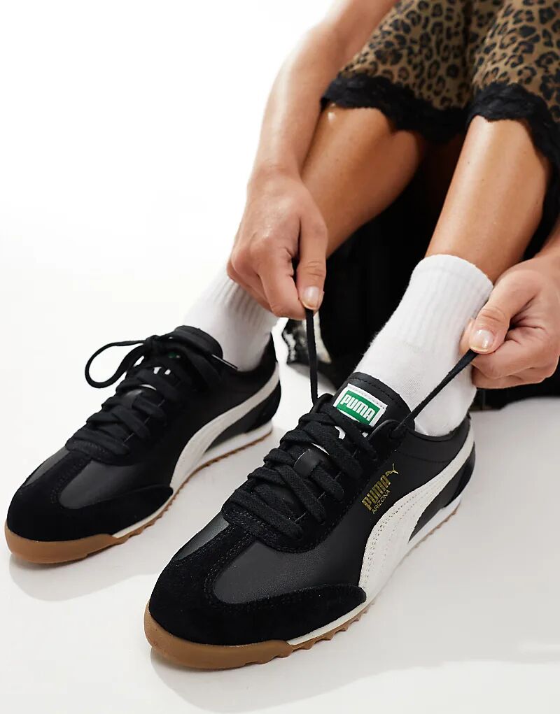 Кроссовки Puma Arizona Nylon черного цвета — фото 3