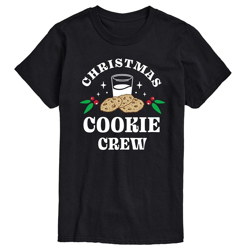 

Футболка Big & Tall Christmas Cookie Crew License, черный