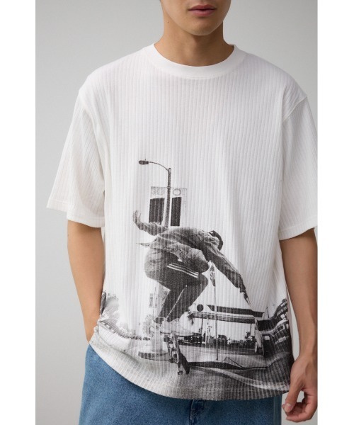 

Фотопринт, крой сверху, бренд AZUL BY MOUSSY, белый