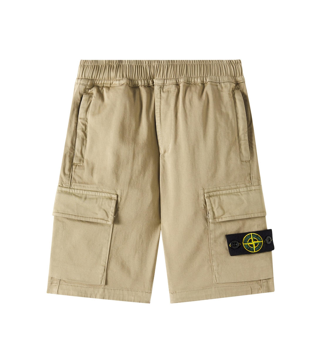 

Хлопковые шорты-карго Compass Stone Island Junior, Desert