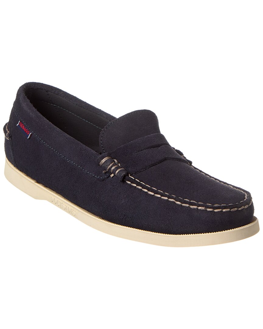

Кожаные туфли-лодочки Sebago Dan, синий