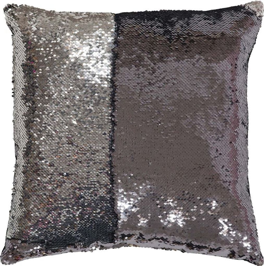 

Декоративная подушка My BLING CUSHION, 100% полиэстер, черный Froschkönig24, серебро