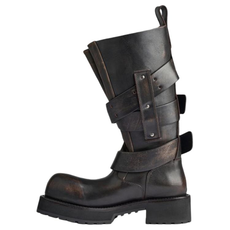 Balenciaga Venom Knee high Boots Women's Brown — фото 3