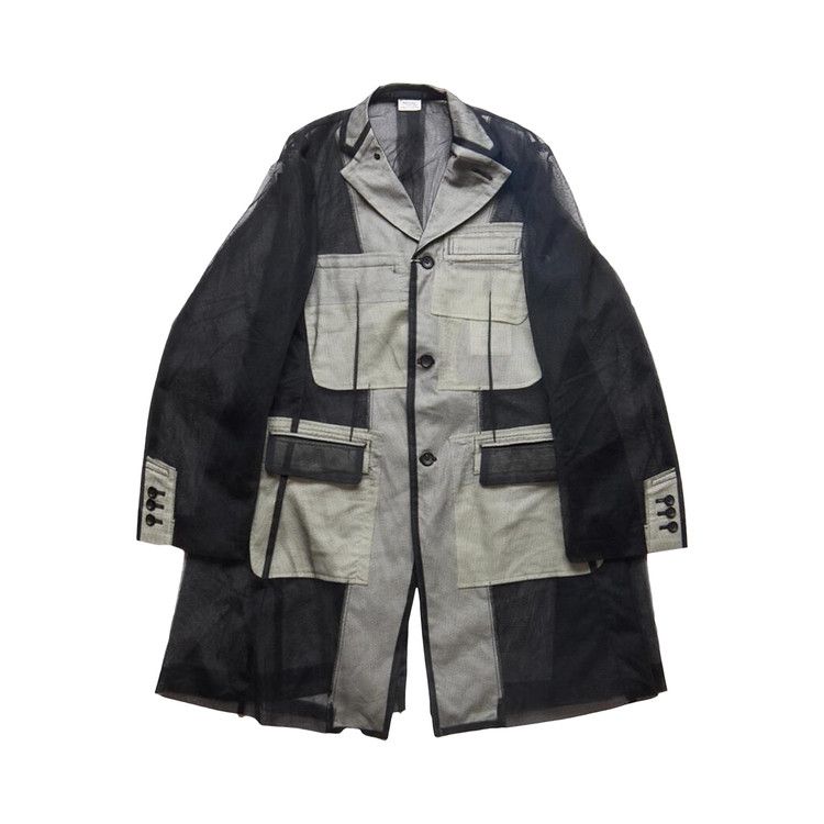 

Пальто Comme des Garçons Homme Plus Tulle Coat, Black