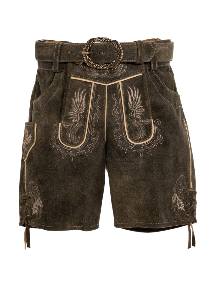 

Джинсы Spieth & Wensky Kinderlederhose AXEL, коричневый