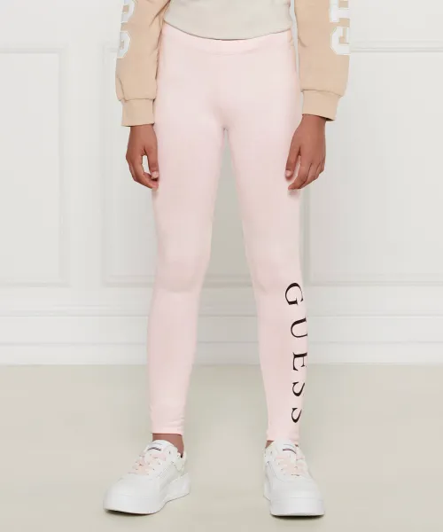 

Леггинсы Slim fit Guess, розовый