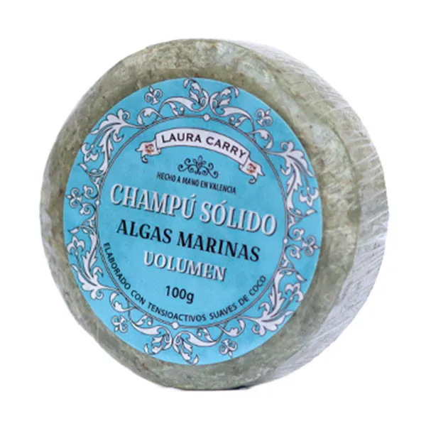 

Твердый шампунь, придающий объем Laura Carry Algas Marinas Yerbas Vivas, 100 g