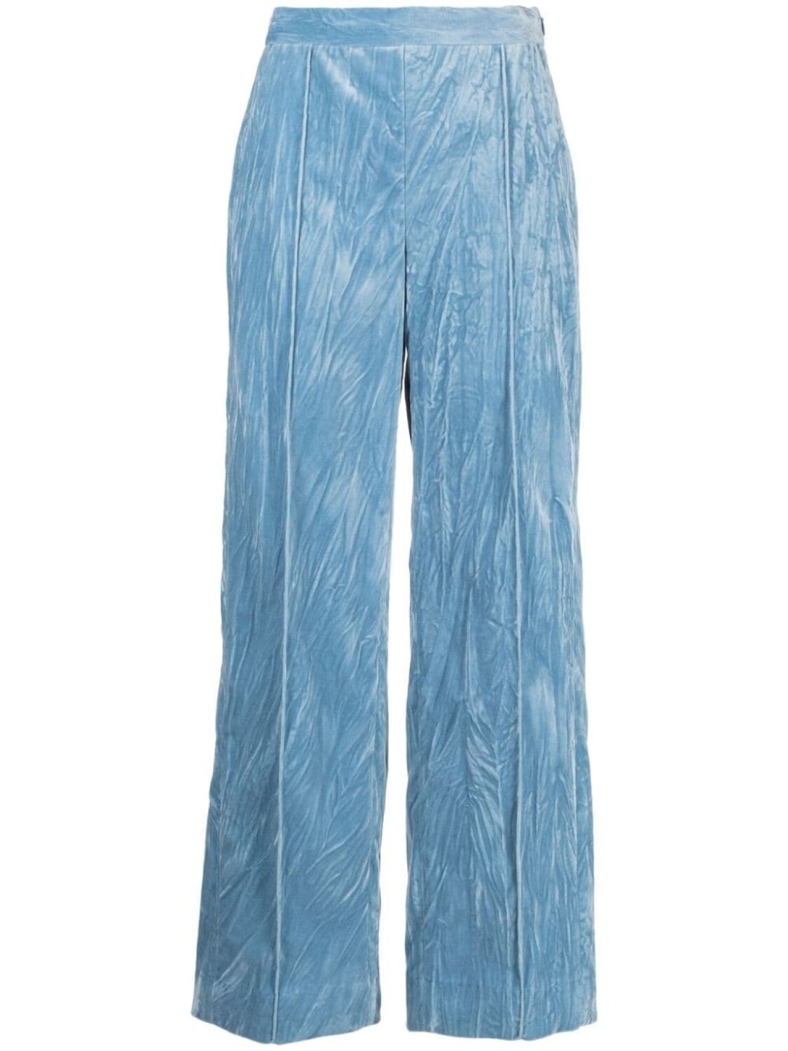 

Бархатные брюки Giro прямого кроя Rachel Comey, синий