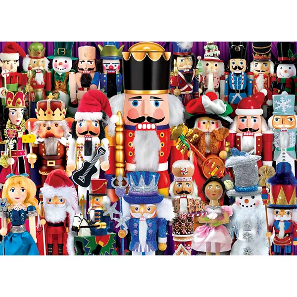 Шедевры: праздничные поздравления - пазл «Щелкунчик» из 1000 деталей Masterpieces Puzzles, multicolor — фото 2