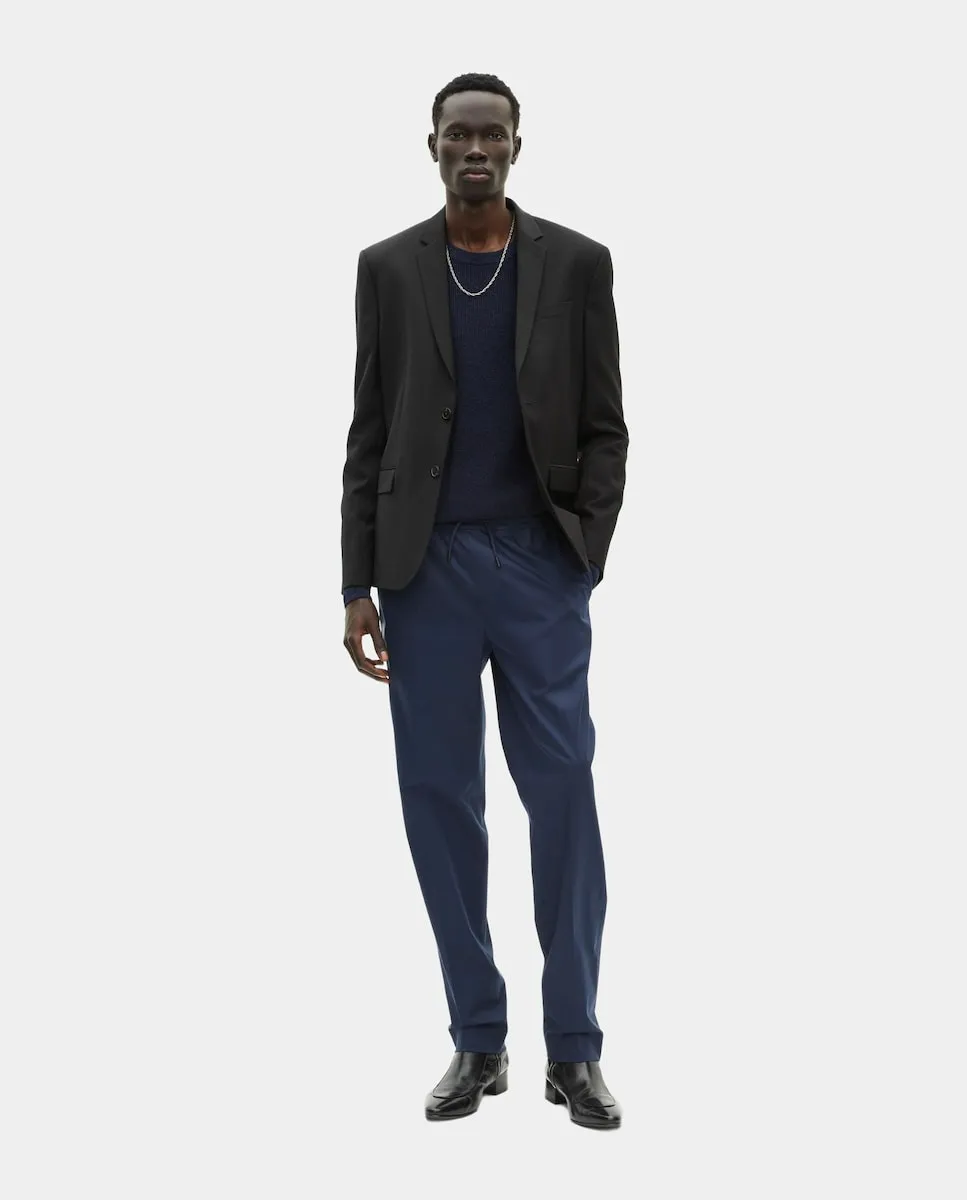 

Брюки с эластичной талией The Kooples, темно-синий