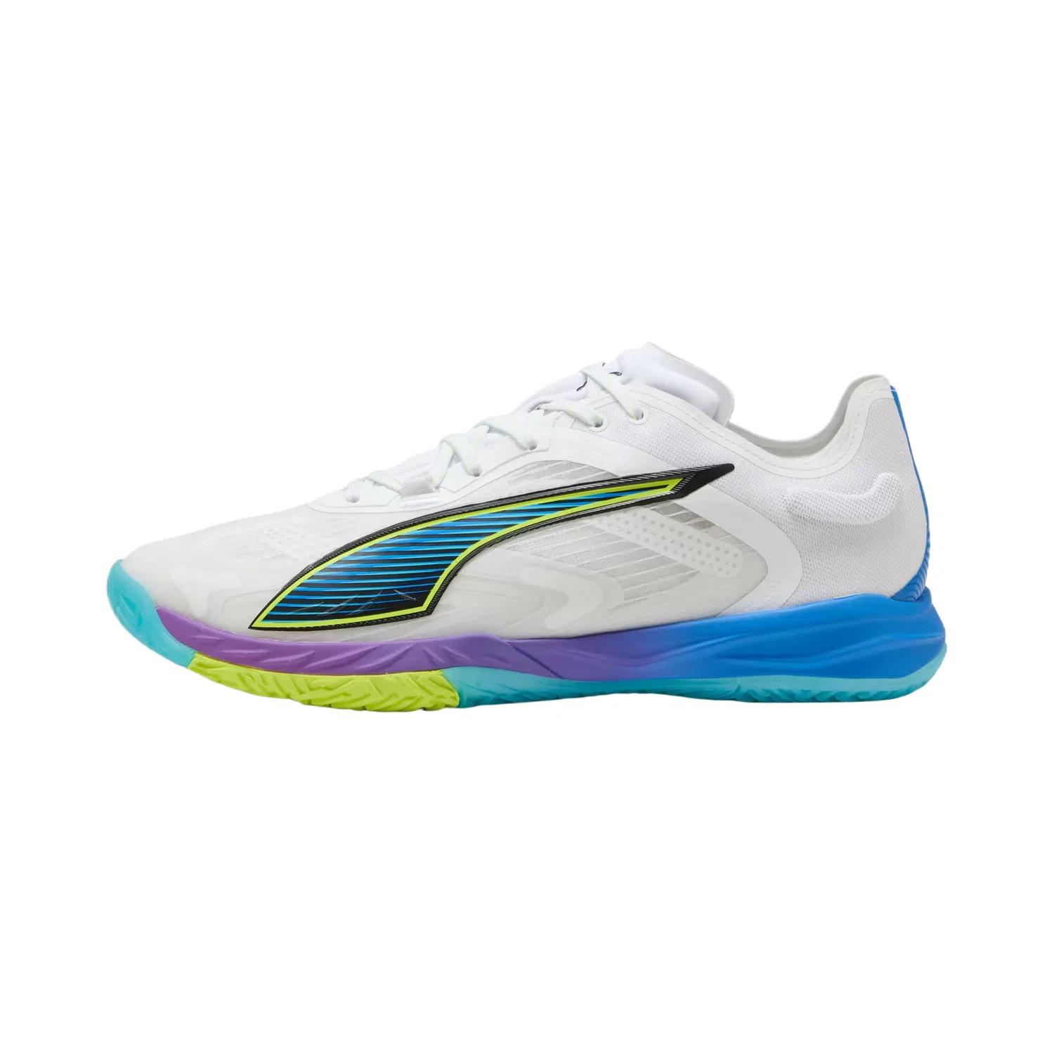 Кроссовки тренировочные с поддержкой PUMA White/Neon Red/Ultra Blue