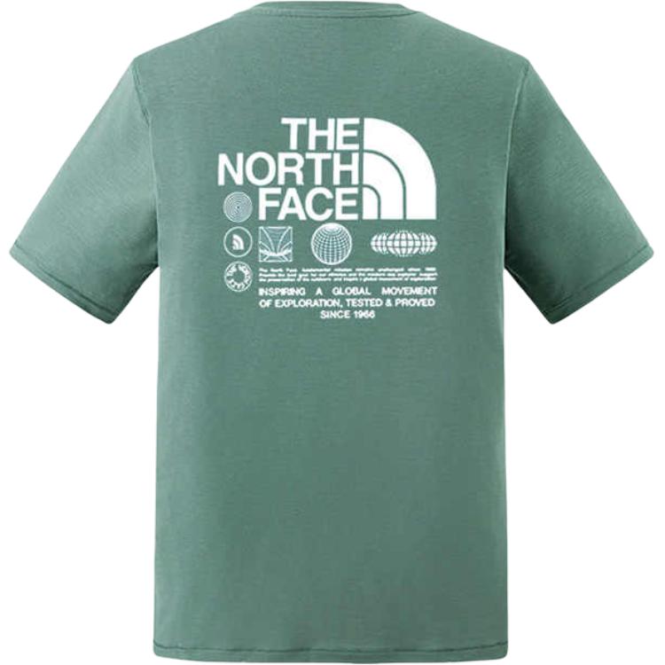 

THE NORTH FACE Футболка Urban Exploration унисекс green, Зеленый, THE NORTH FACE Футболка Urban Exploration унисекс green
