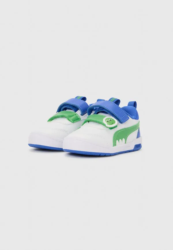 Универсальные тренировочные кроссовки multiflex 2 Puma, White/Green Fruit/Royal Sapphire — фото 2