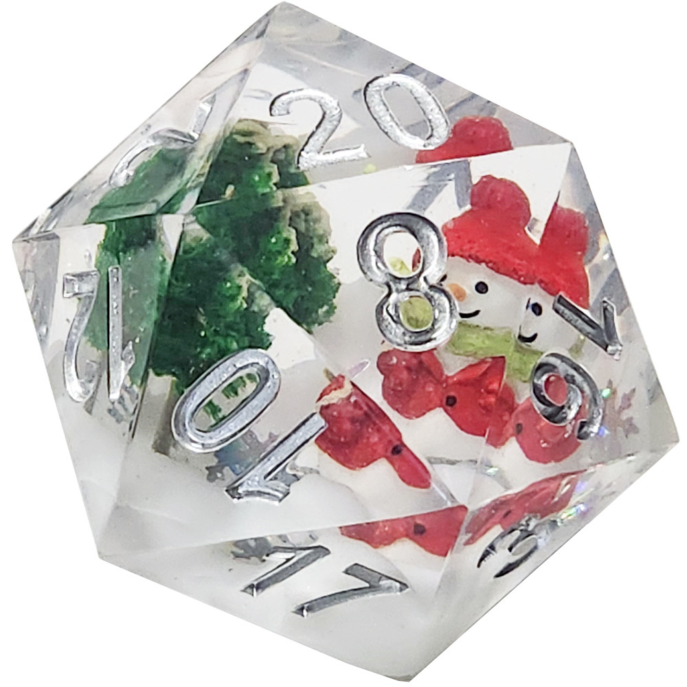 

Аксессуары Sirius Dice Scenic Holiday 54mm d20: Snowman (1)