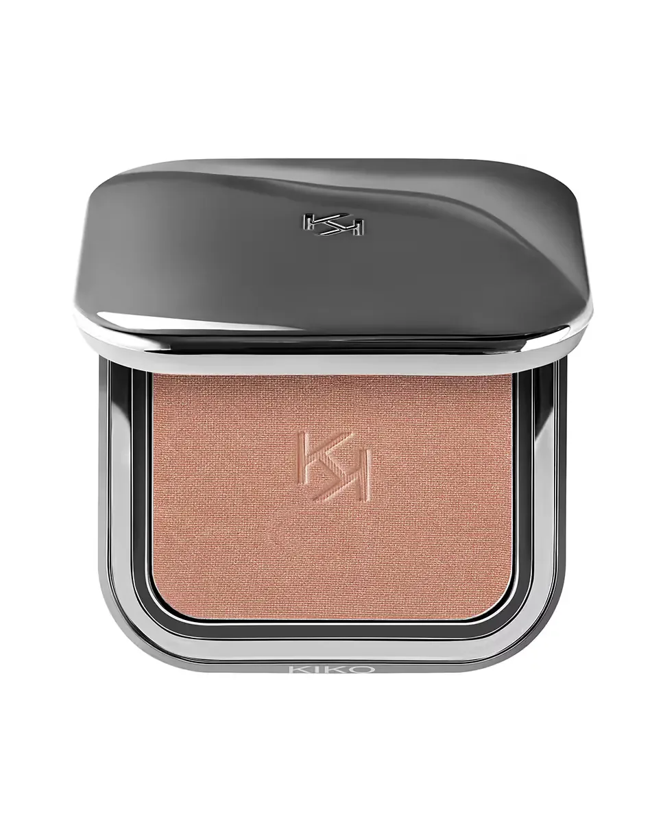 Румяна в порошке с регулируемым эффектом долгого действия Unlimited Blush Kiko Milano, 12 Natural Pink