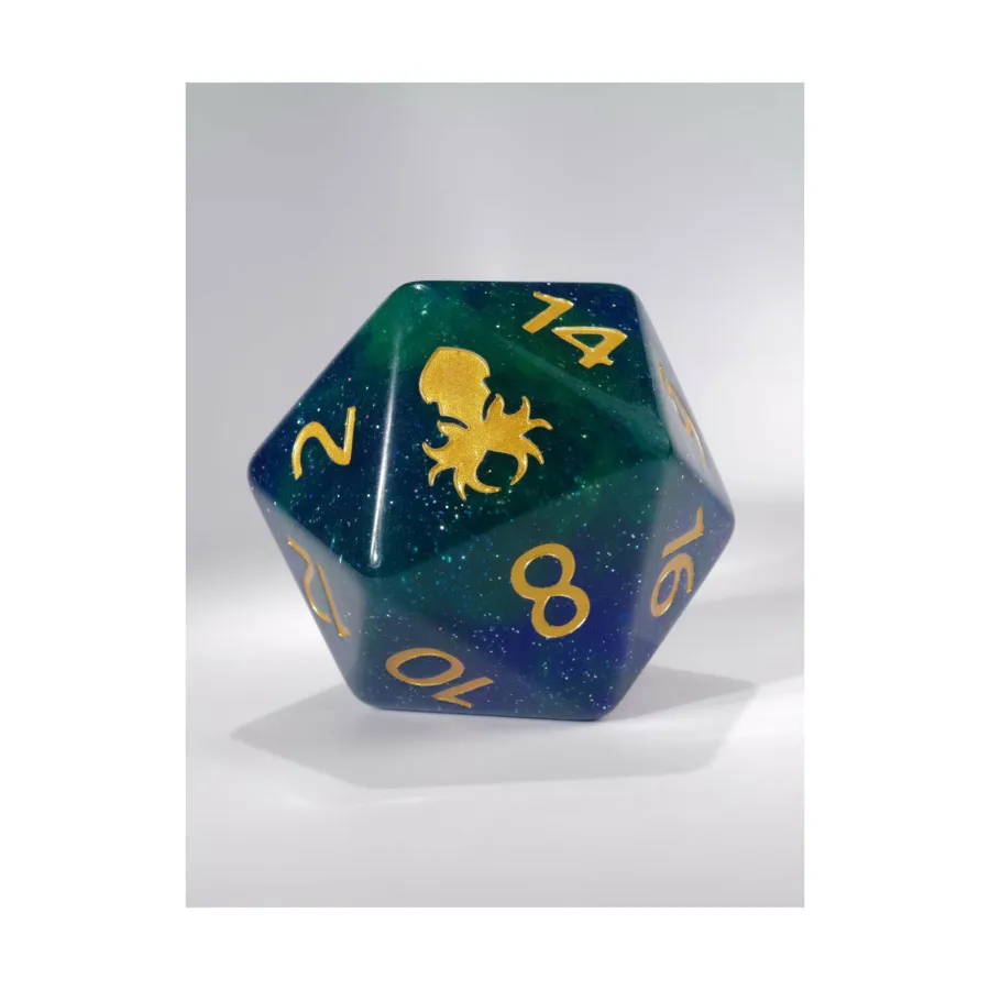 

55мм d20 - Starlit Swim Titan, Assorted Dice (Kraken Dice)