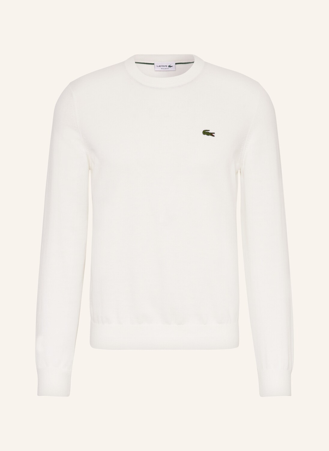 

Свитер Lacoste, экрю