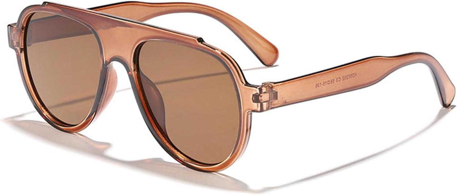 

Солнцезащитные очки Helena Retro Pilot для женщин, модные, увеличенного размера, дизайнерские, с градиентным переходом цвета, защита от УФ-излучения UV400. Солнцезащитные очки для мужчин, трендовые, овальной формы, C4