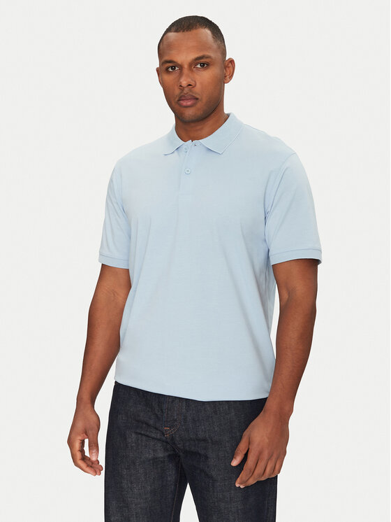 

Рубашка поло стандартный крой Jaxon 12268227 Jack&Jones, голубой