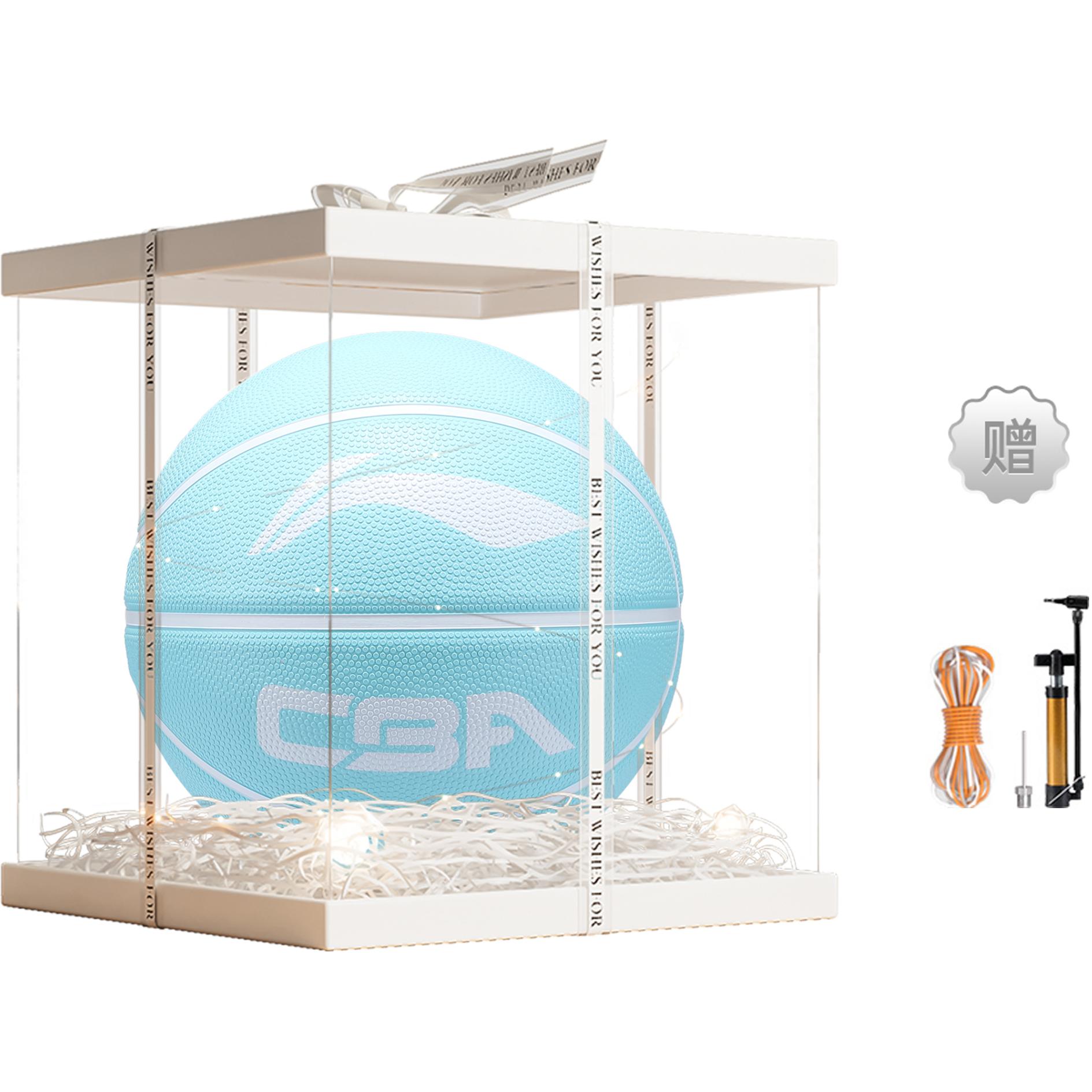 

LINING CBA Collection резиновый баскетбольный мяч Blue размер 7 мяч для тренировок China