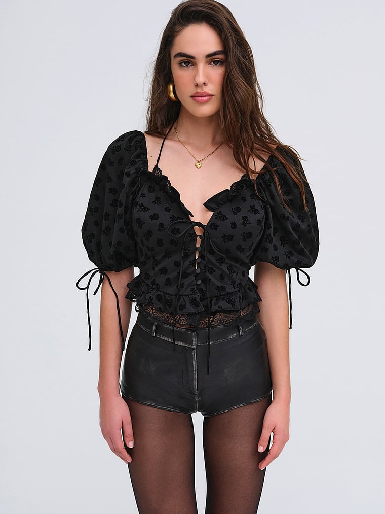 

Саттон топ For Love & Lemons, черный