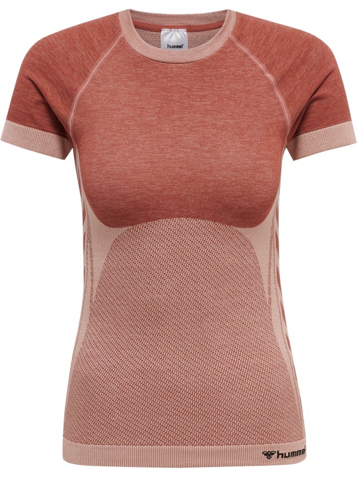 

Функциональная рубашка Hummel, цвет withered rose/rose tan melange