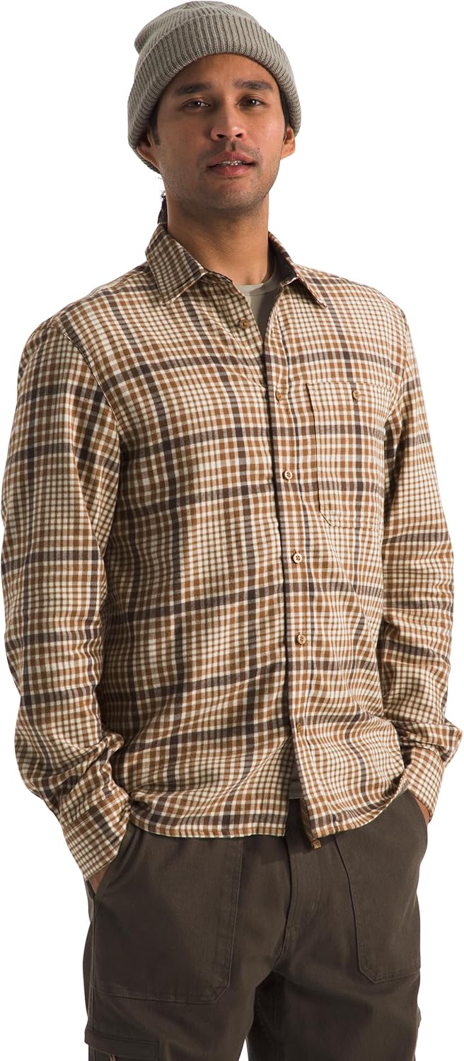 

Рубашка The North Face Arroyo Lightweight Flannel - Men's, Utility Brown Nano Plaid