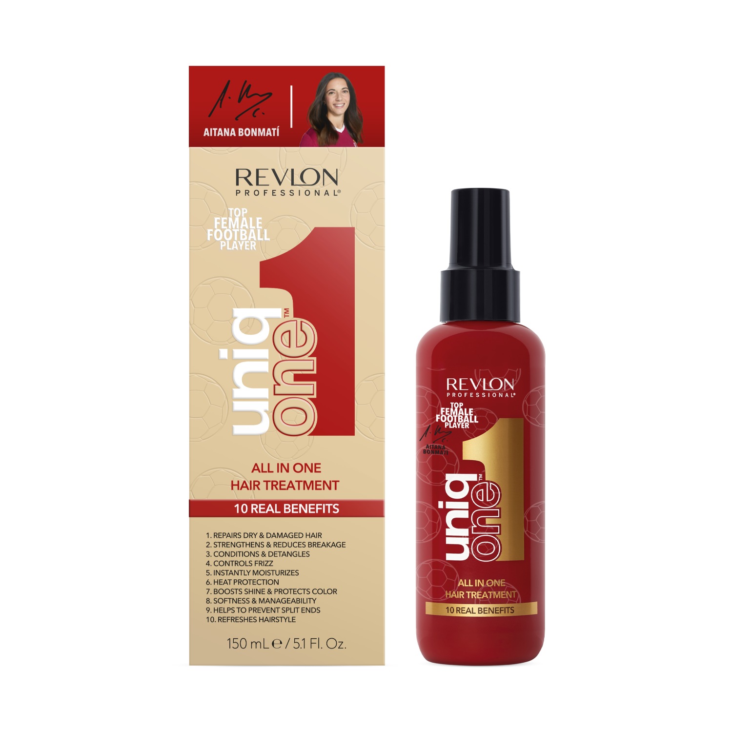 Кондиционер для волос all in one hair treatment aitana bonmatí limited edition Revlon Professional, объем 150 мл — фото 2