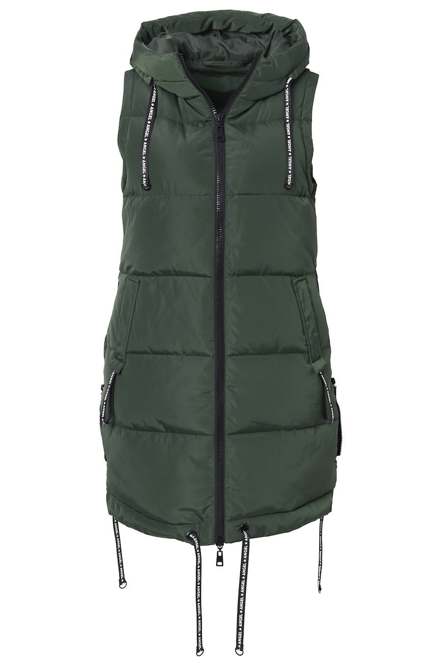 

Жилет Angel of Style, темно-зеленый