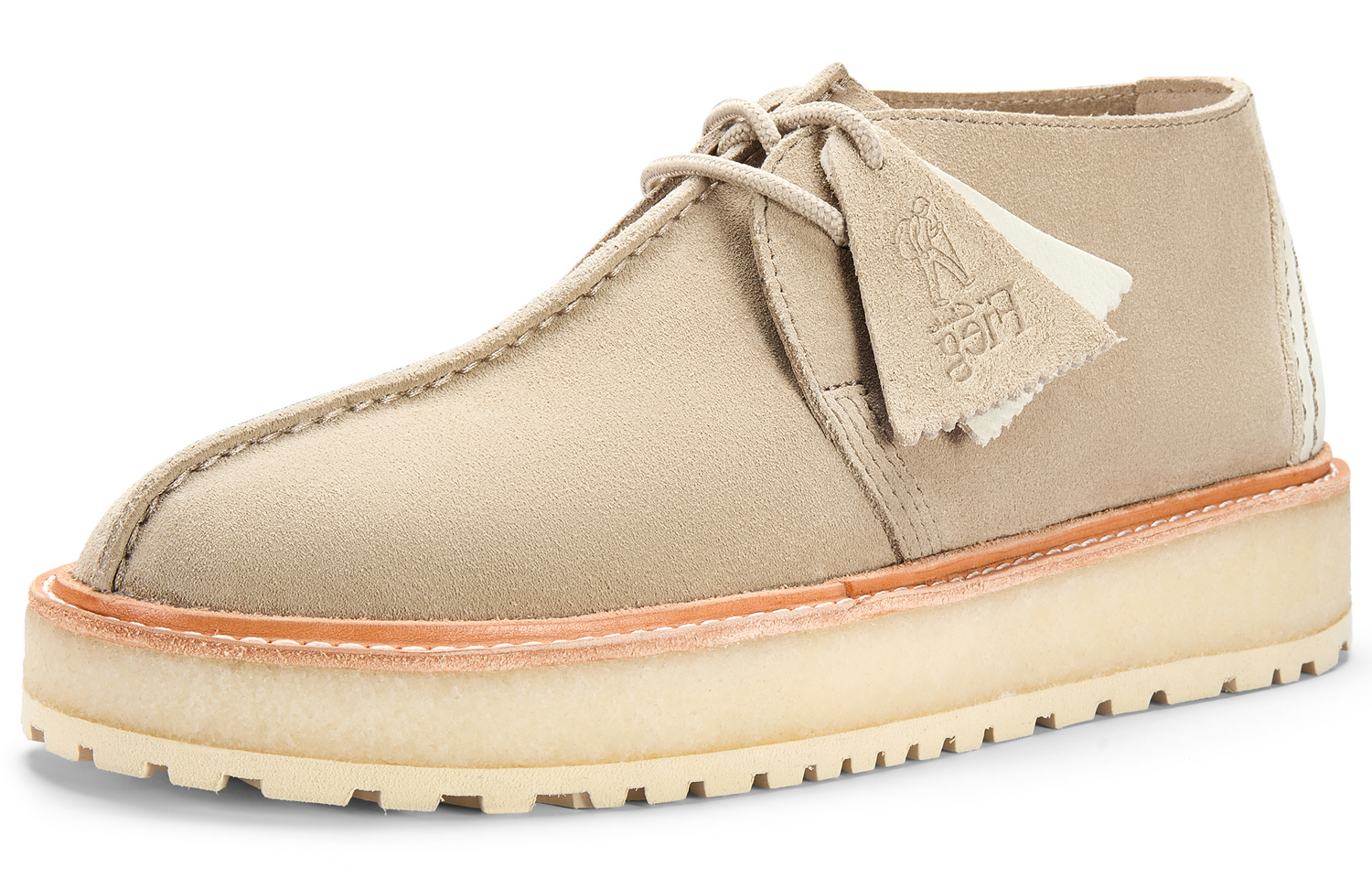 Мужские повседневные туфли Low top Clarks, желтый — фото 3