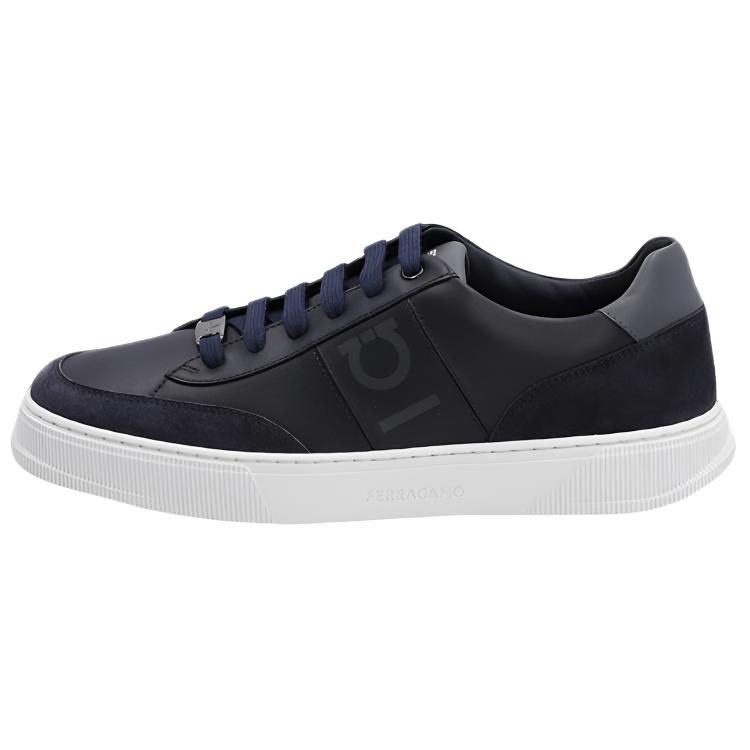 

Ferragamo Alaska Gancio Low top скейтборд обувь мужские dark blue