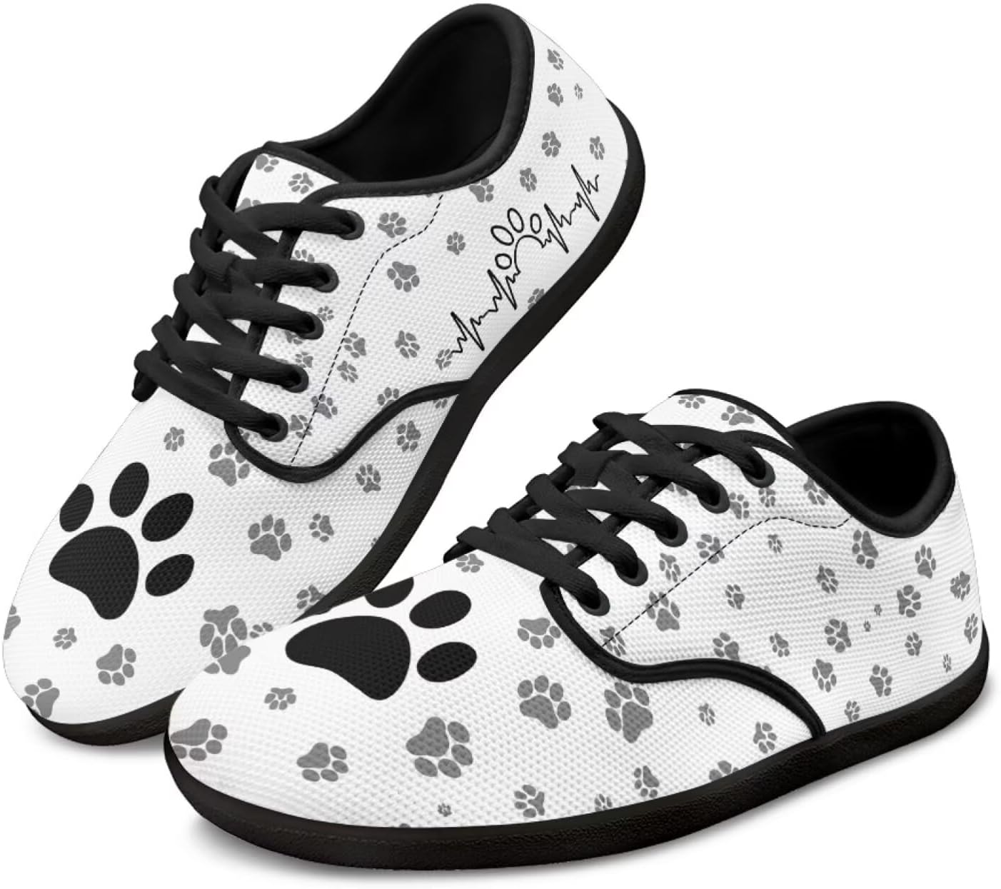 

Кроссовки Binienty Barefoot для женщин и мужчин с нулевым перепадом, удобные шнуровки, для повседневных прогулок и спорта, белый