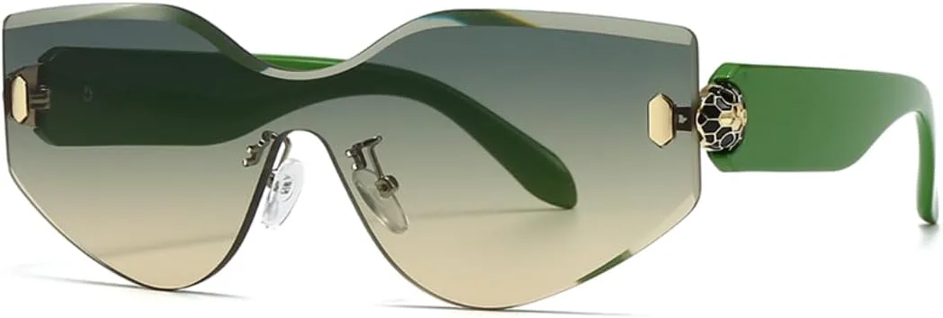 

Солнцезащитные очки с защитой UV400 | Большая оправа, линзы конфетных цветов | Для женщин и мужчин, для занятий спортом на открытом воздухе и вождения DSVIGF, Coffee