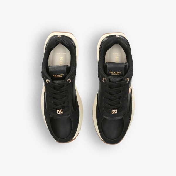 Кроссовки Louisa из искусственной кожи с логотипом Kg Kurt Geiger, черный — фото 2