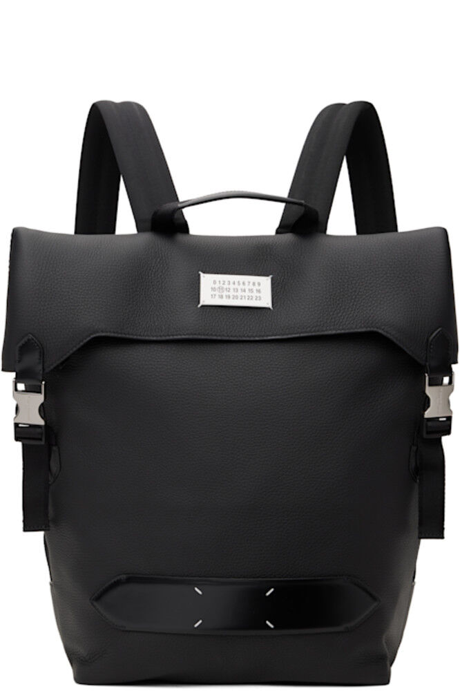 

Черный мягкий рюкзак 5AC Flap Maison Margiela