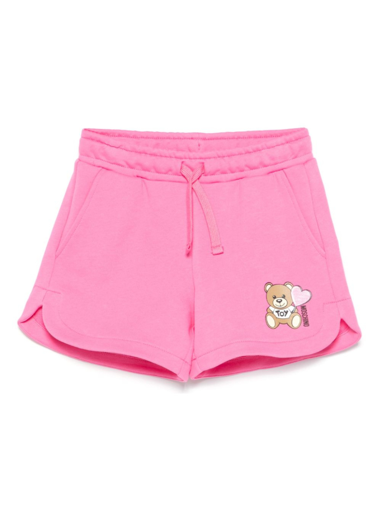 

Шорты с принтом Teddy Bear Moschino Kids, розовый