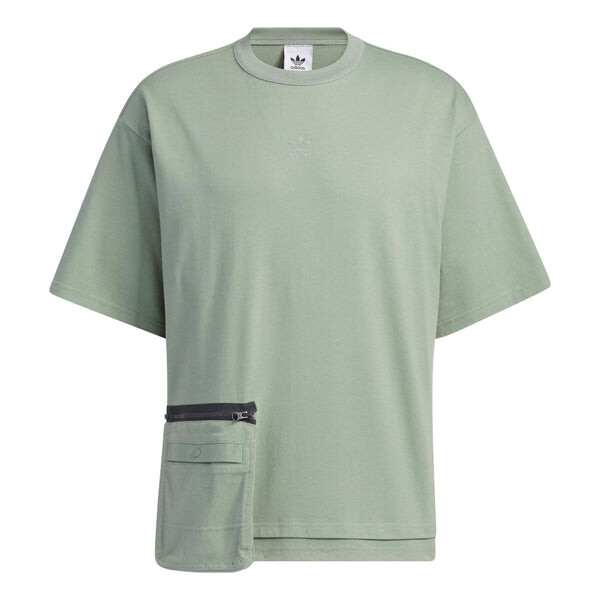 

Футболка adidas originals Workwear Short Sleeve T-shirt 'Silver Green', зеленый