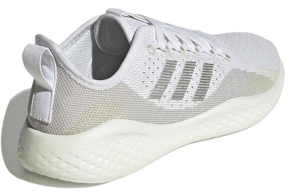 Кроссовки (WMNS) adidas Fluidflow 2.0 'Aluminium Matte Silver', белый — фото 4
