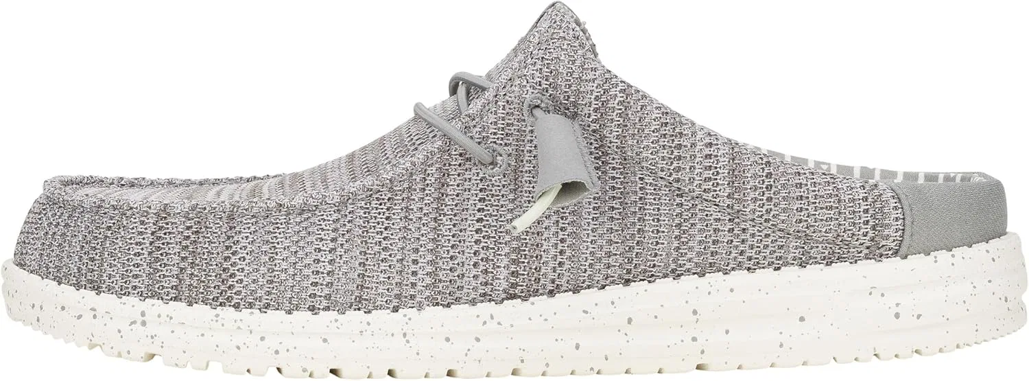 Мужские туфли HEYDUDE Wally Slip Stretch Sox, Granite Grey