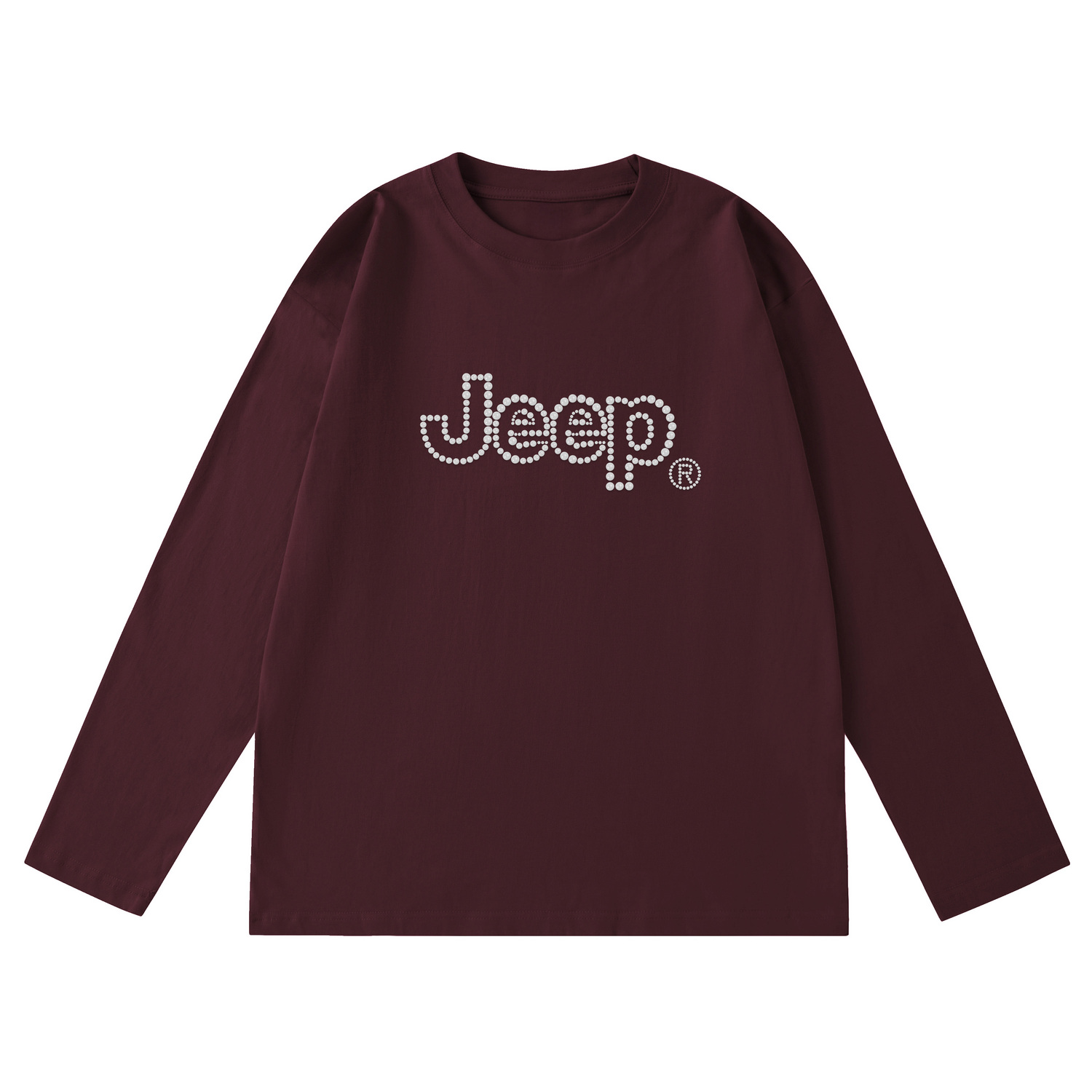 

Футболки унисекс с круглым вырезом, тонкие, прямого кроя Jeep, p75gmktb70 maple leaf красный