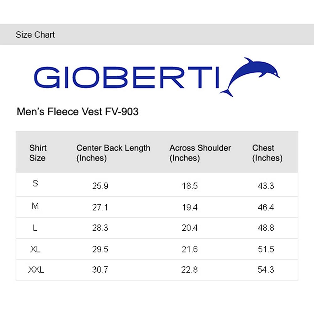 

Мужской флисовый жилет Gioberti на полной молнии, цвет Gray S