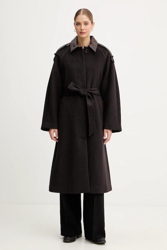 

Пальто с добавлением шерсти EVA Mos Mosh, коричневый