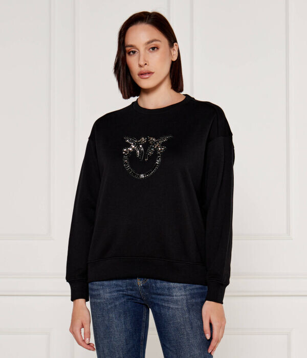 

Толстовка Pinko Nelly Regular Fit, черный