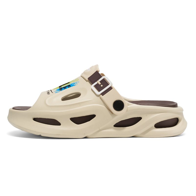 

NANJIREN Пляжные сандалии мужские бежево-коричневые, цвет Beige Brown
