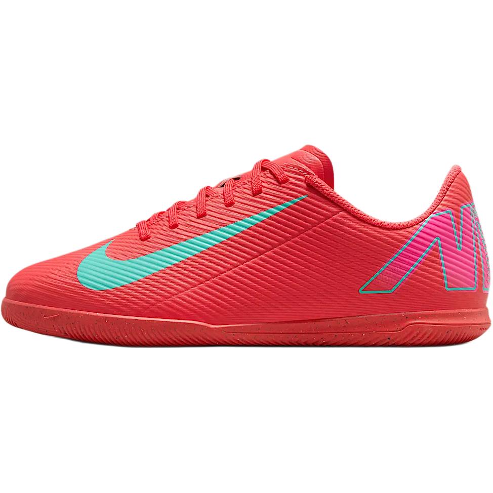 

Футбольные бутсы Mercurial Vapor 16 Club с низким верхом и противоскользящей подошвой, устойчивые к износу Nike, красный/зеленый