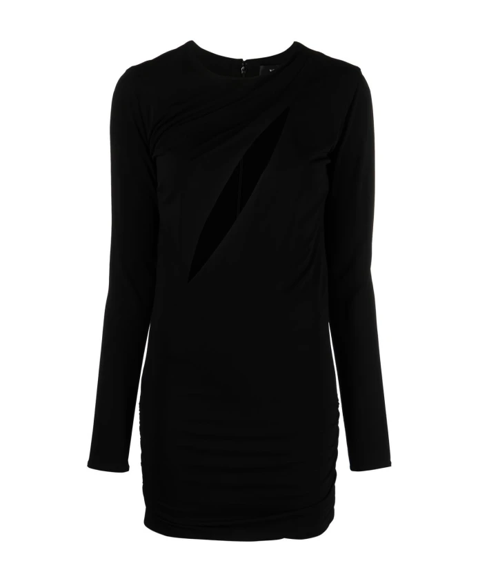 

Короткое дневное платье Versace, черный