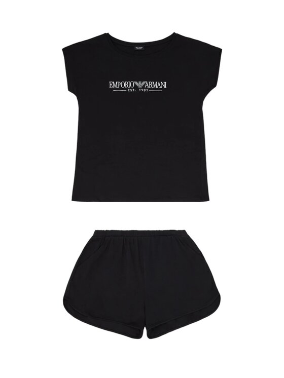 

Пижама обычного кроя EW000495 AF10881 UC001 Emporio Armani Underwear, черный